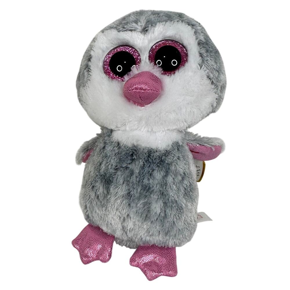 5 for $25| TY Beanie Boos OLIVE the Penguin Claire's Exclusive 6" Plush